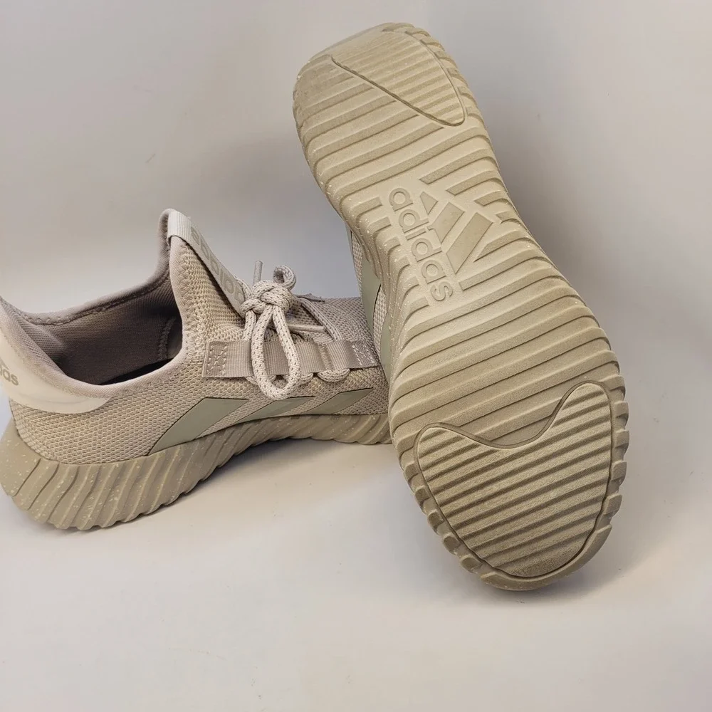 Adidas Kaptir 3.0 Mens Running Shoes Beige Tan ID7477 Size 10